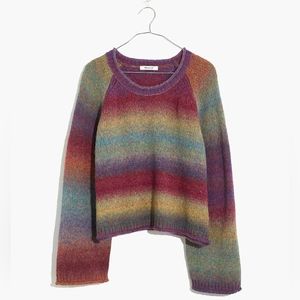Madewell Space-Dye Dodworth Pullover Sweater XS EUC